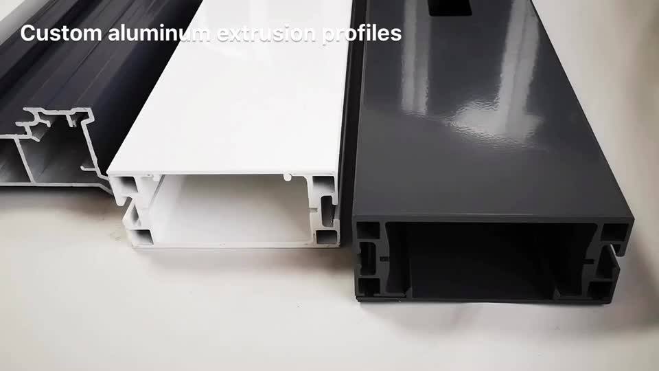 Custom Extruded Aluminum Rail Track Manufacturer Buy Extruded Rail