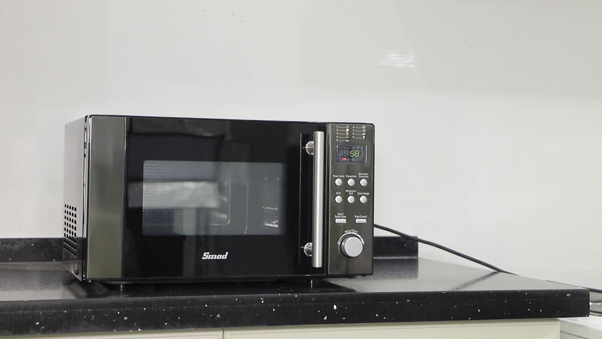 Stainless Steel 120v Digital Normal Plate Cheap Food Microwave Oven