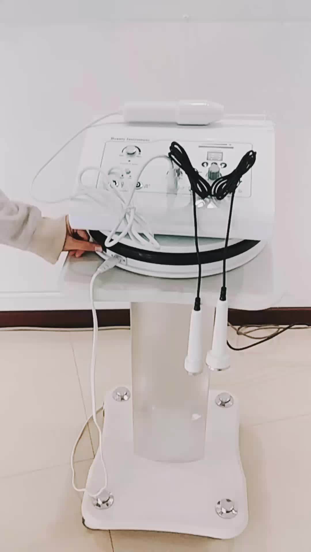 Au333 Portable High Frequency Facial Electrodes With Ultrasonic