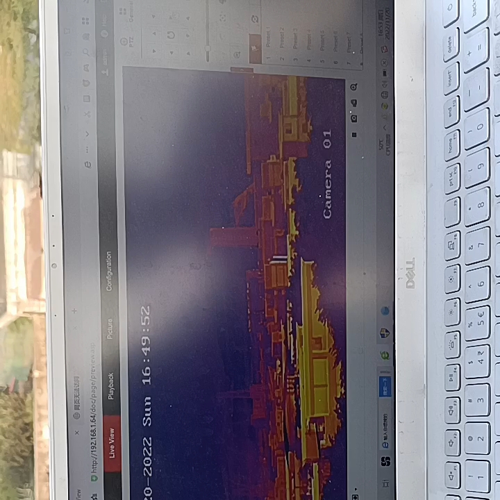 384*288 Infrared Thermal Imaging Ptz Camera Vehicle Mounted Boat