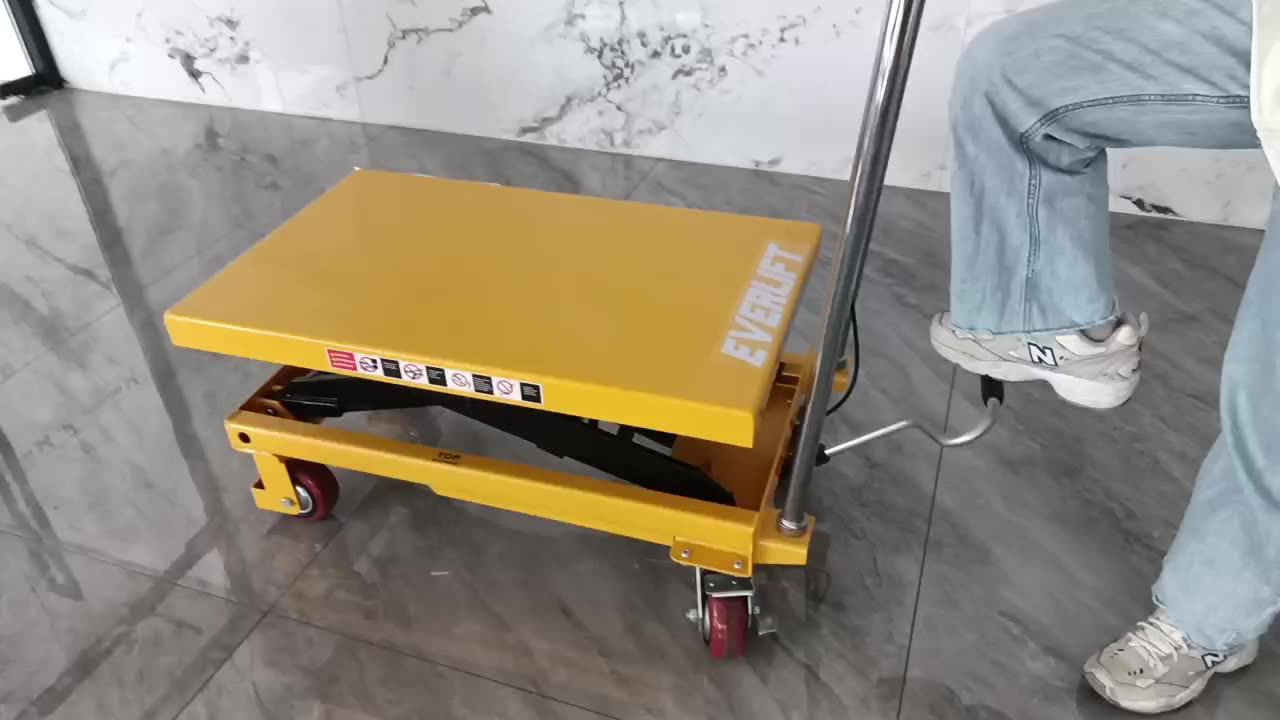 Hand Hydraulic Scissor Lift Table Scissor Lifter Mechanism Lift Table