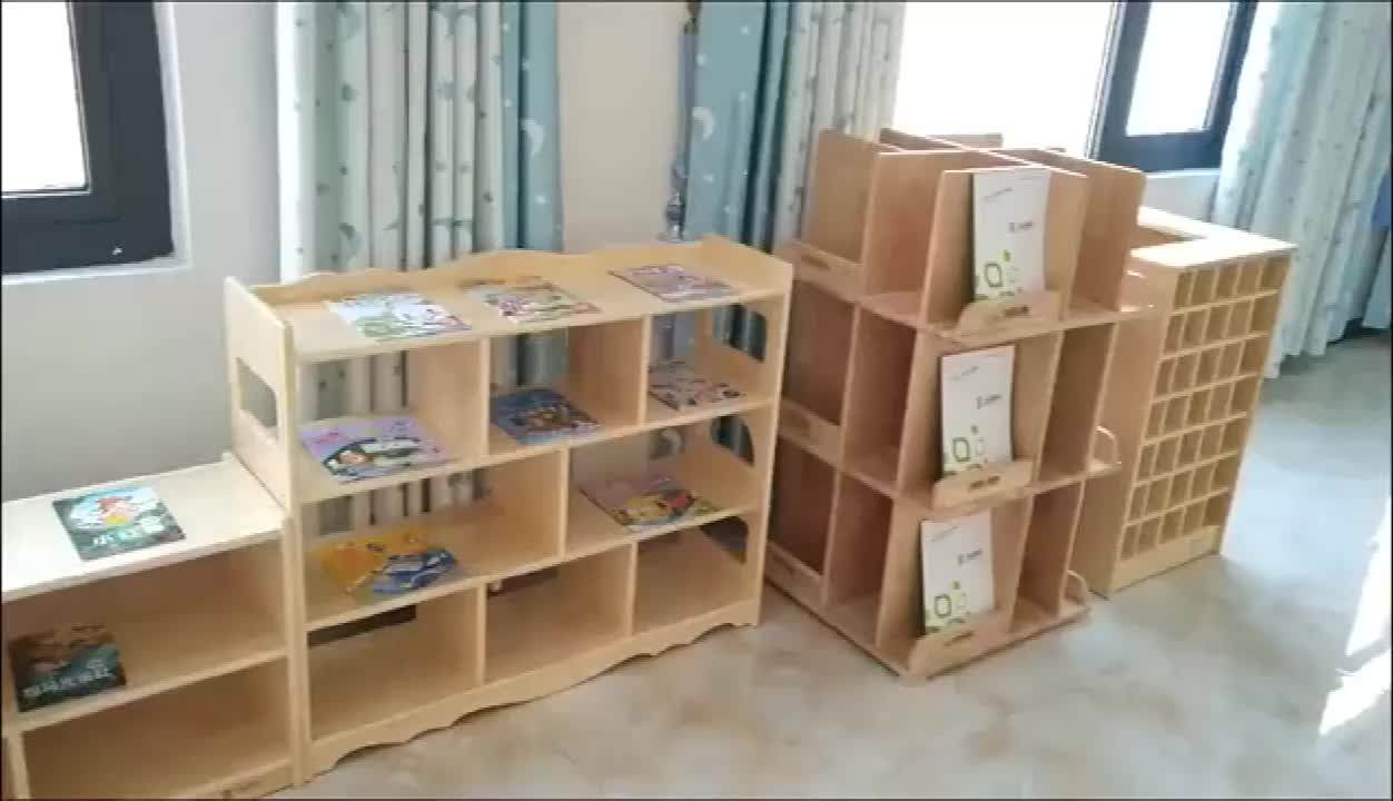 High Quality Daycare Furniture Montessori Kids Wooden Pretend Play