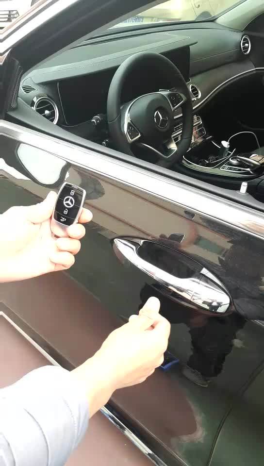 Professional Supplier Car Fingerprint Door Handle Touch Lock Unlock For Benz Gle/gls With Chrome