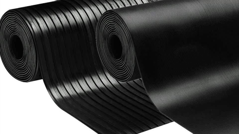 Rubber Floor Mat Roll With Non Slip Pattern,Rubber Floor Sheet To