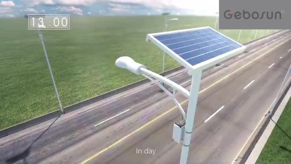 Gebosun Ip67 Outdoor 180w Iot Smart Solar Wifi City Sensors Solution