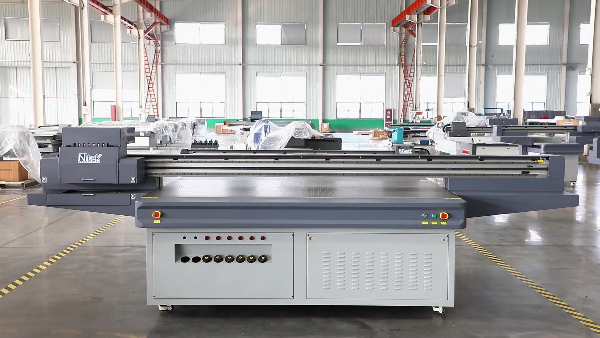 Ntek Digital Artificial Leather Printing Machine Uv Flatbed Printer