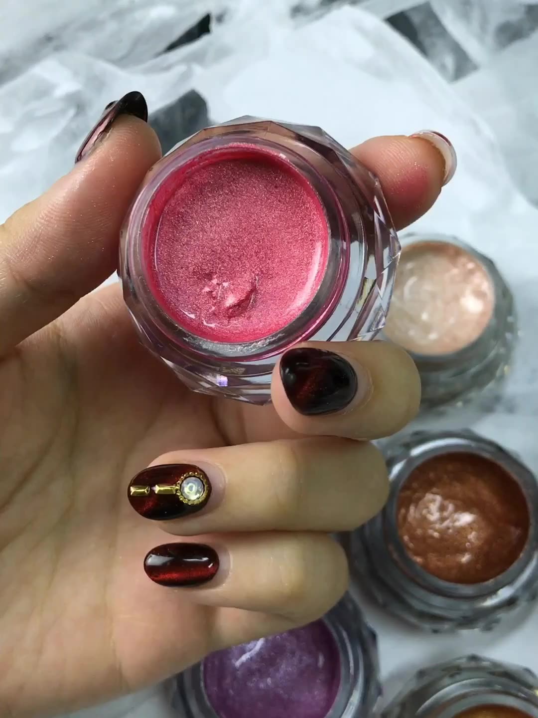 10g Jelly Gel Glitter Highlighter Single Eyeshadow Waterproof Sexy
