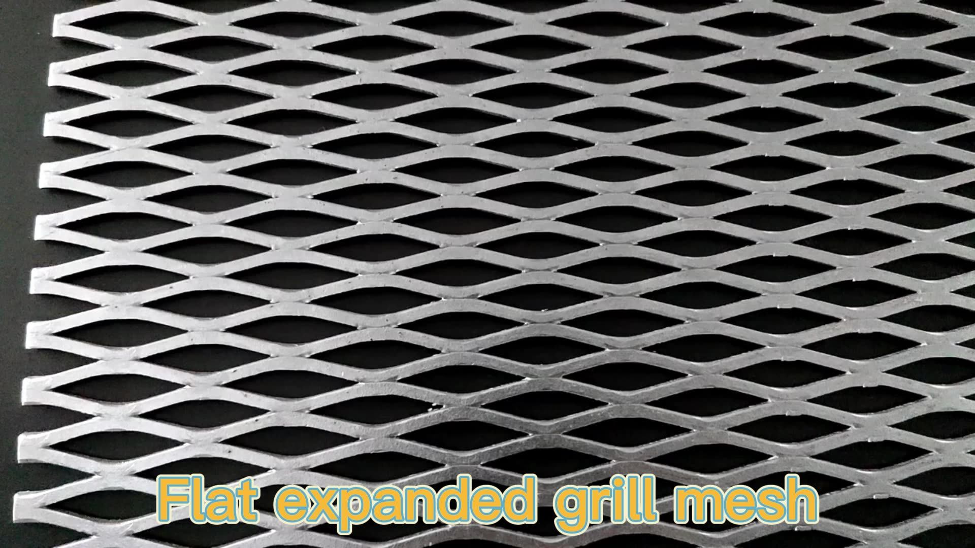 Stock Stainless Steel Flattened Expanded Metal Grill Bbq Mesh Buy