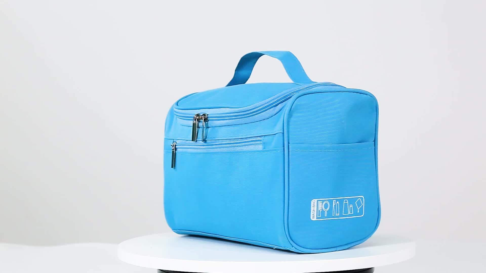 personalised hanging toiletry bag
