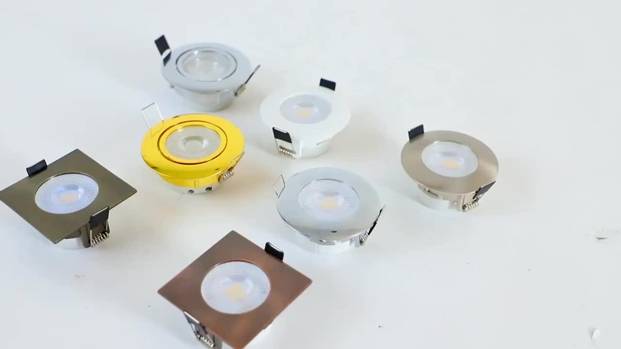 Chrome Cob Ceiling Spotlight,Led Ceiling Spotlights For Home,5w 7w