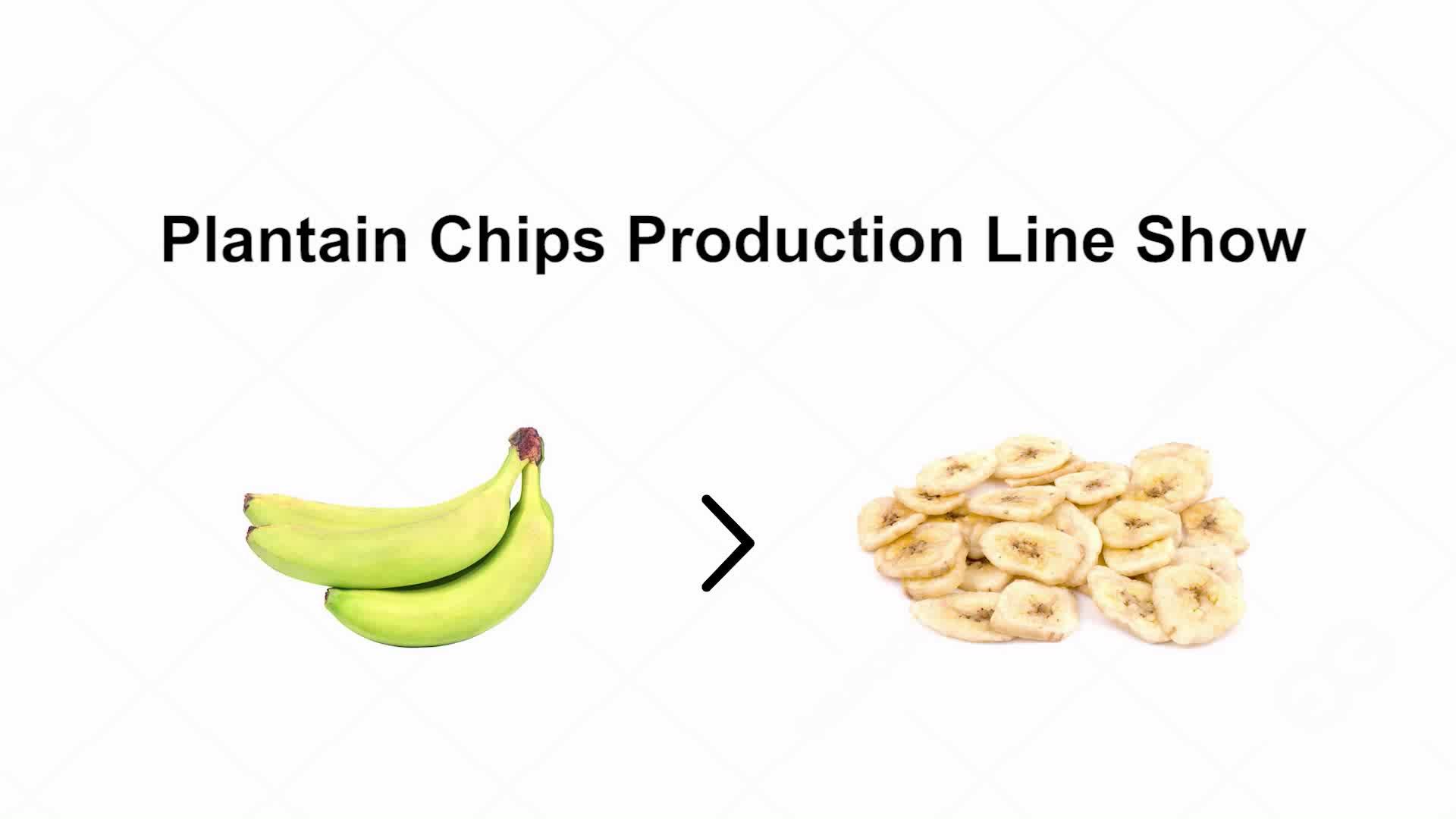 Industrial Machine To Manufacture Plantain Chips Making Machines Product Line Banana Chips Maker