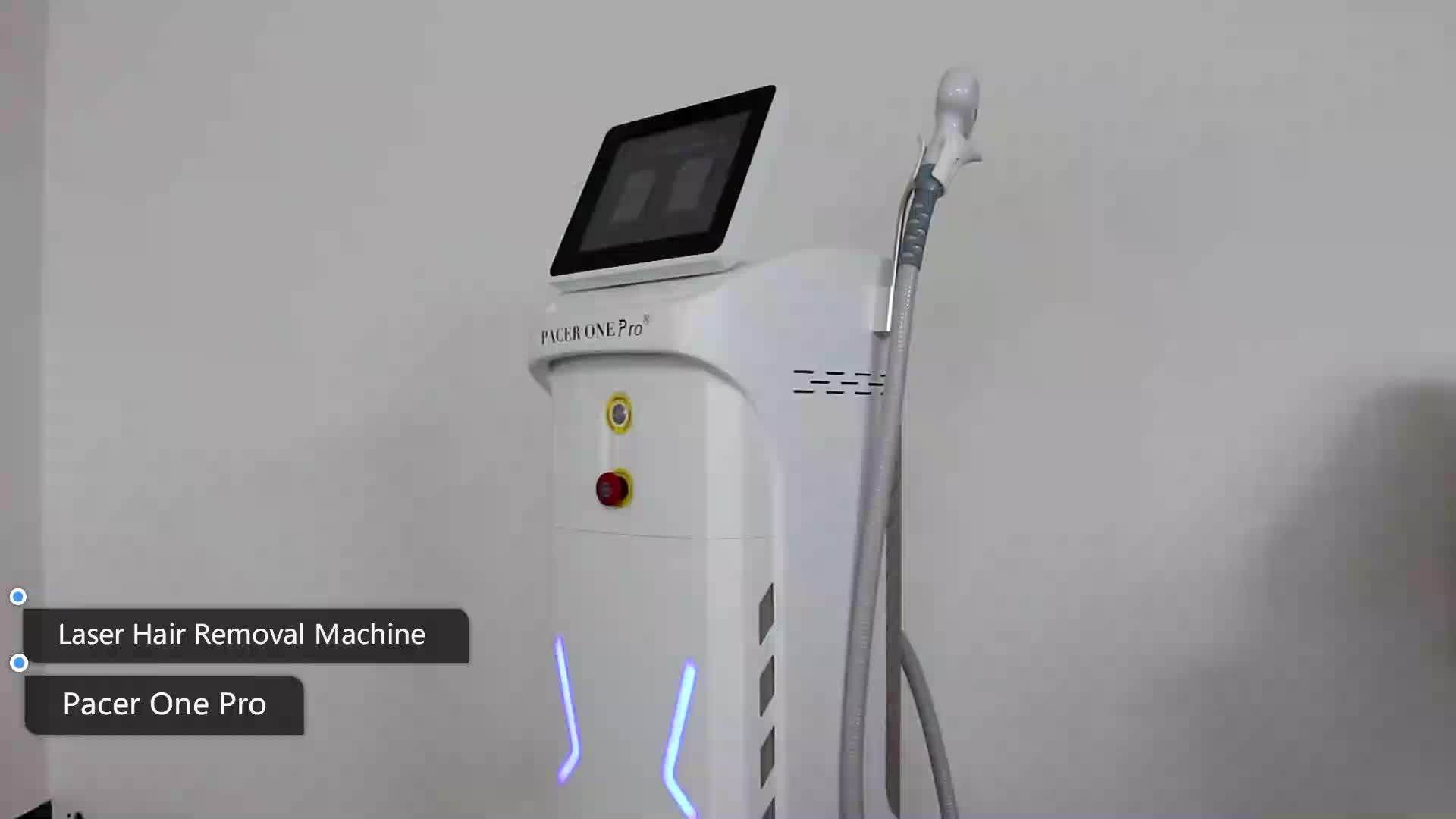 755 808 1064 Diode Laser For All Color Hair Removal Laser Beauty