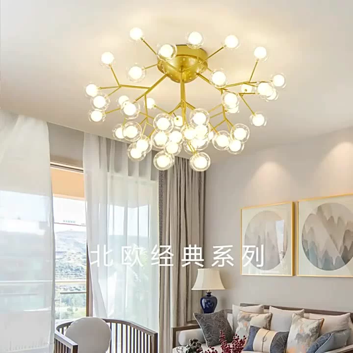 Modern Nordic Creative LED Ceiling Chandelier Lighting for Dining Room Bedroom Chandeliers Home Lighting Fixtures Free Shipping white chandelier