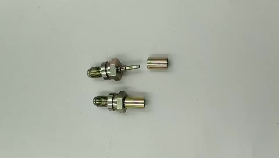 Motorcycle Ptfe Stainless Steel Braided Hose Brake Line Banjo Fitting