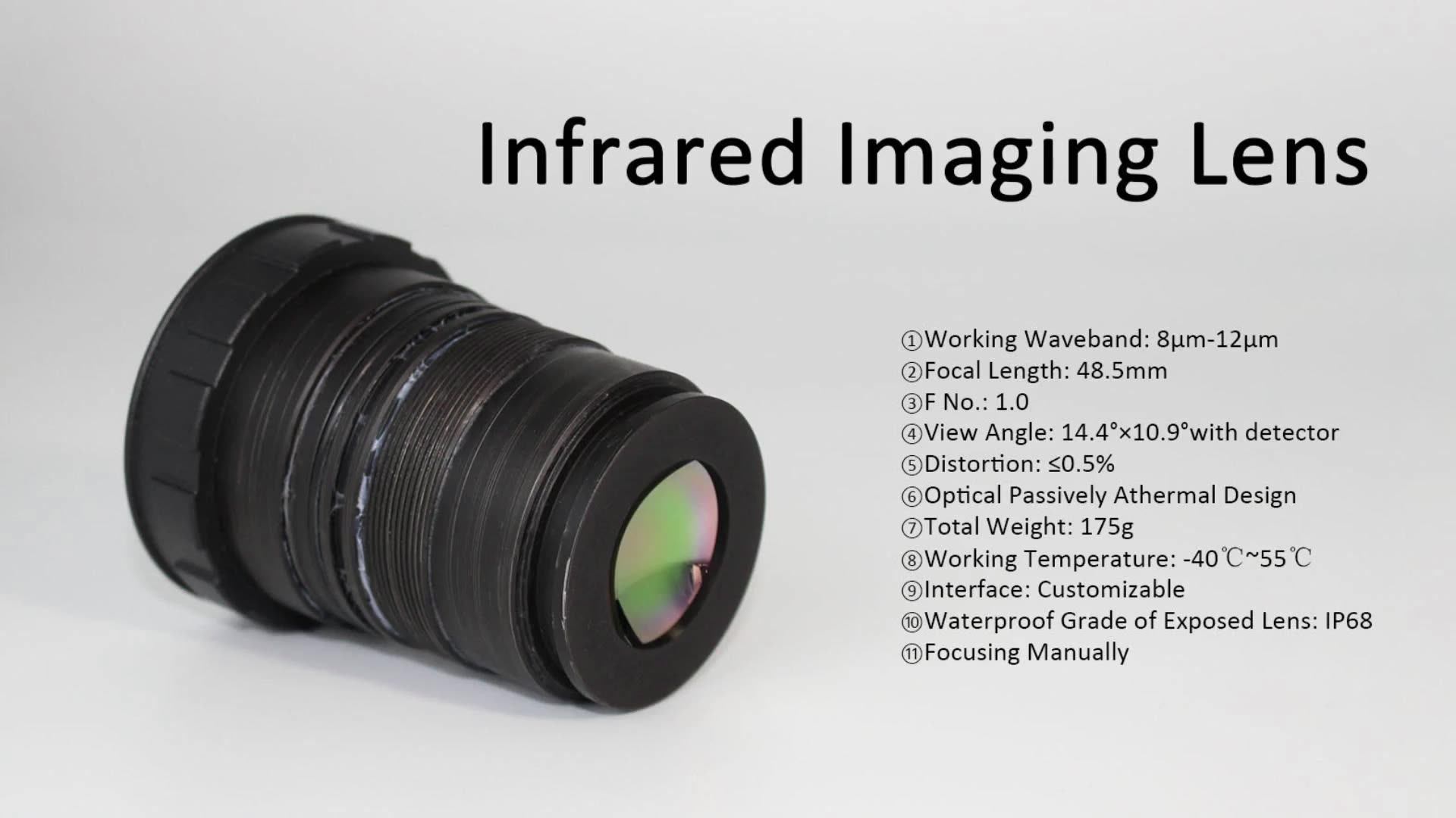 Vy Optics Hotsale Thermal Infrared Night Vision Lens Monocular