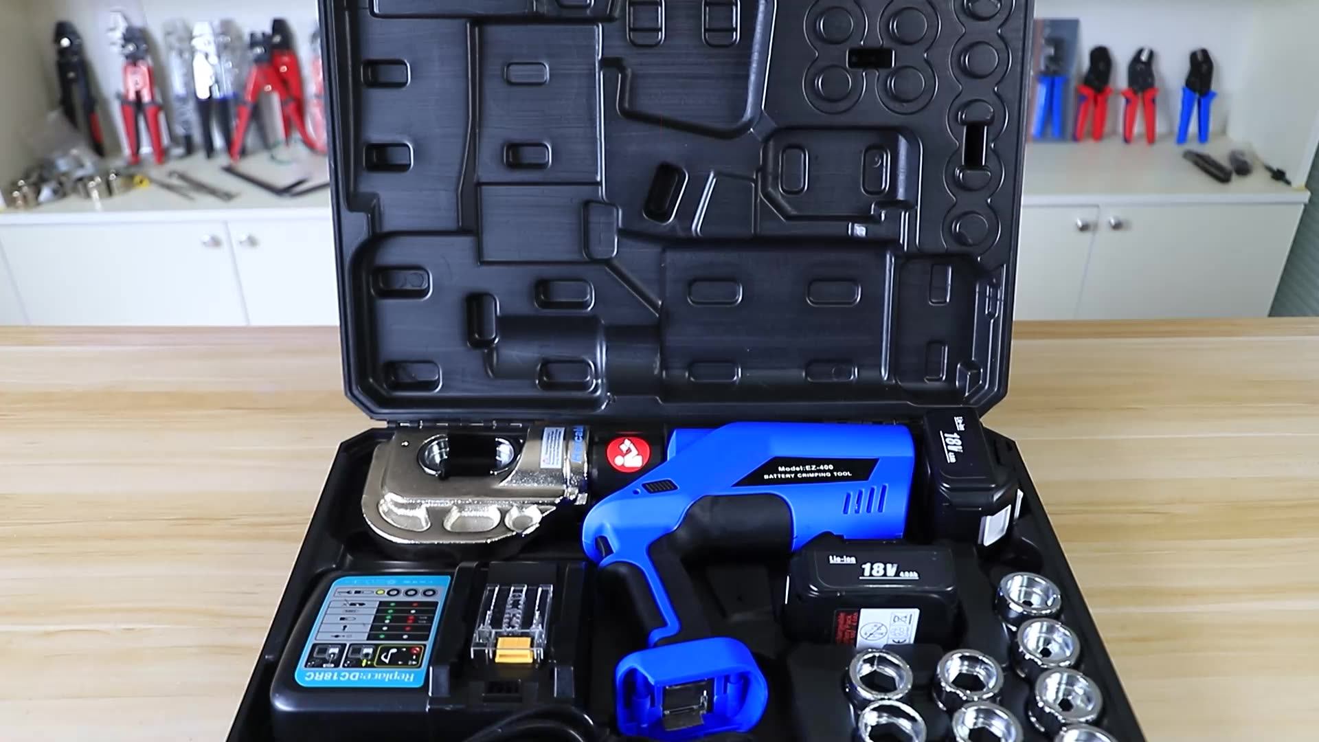Haicable Electrical Cable Wire Crimper EZ-400 for Solar & Wind Energy