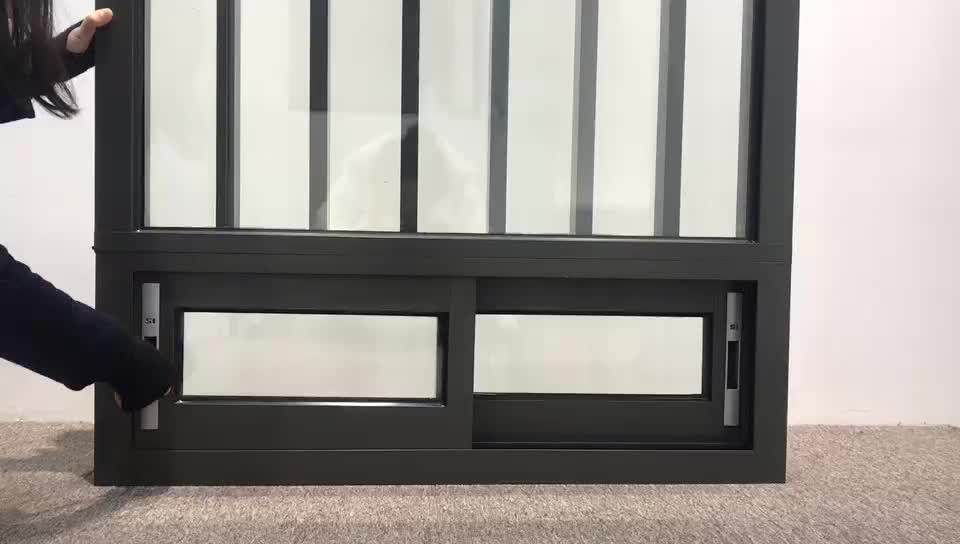 As2047 Standard Aluminium Commercial Sliding Window Factory Antitheft Bar Design Buy Aluminum