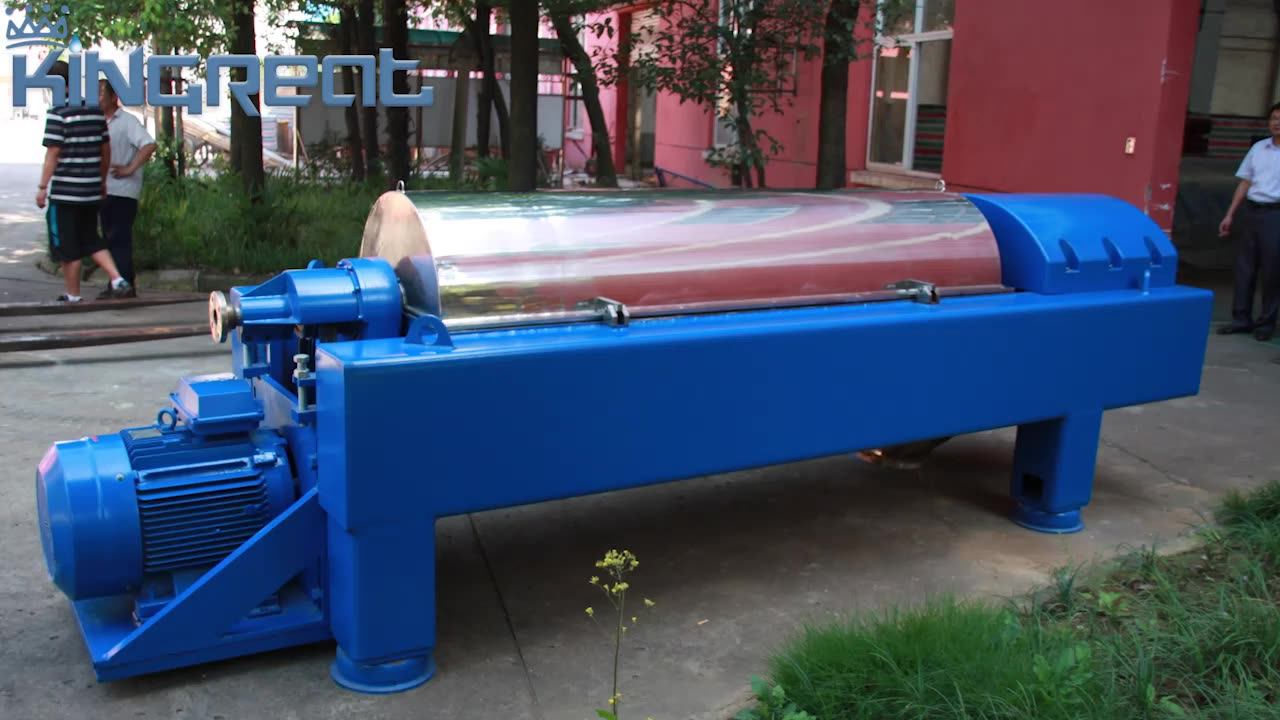 Oil Sludge 3 Phase Decanter Centrifuge To Separate Solid From Liquid