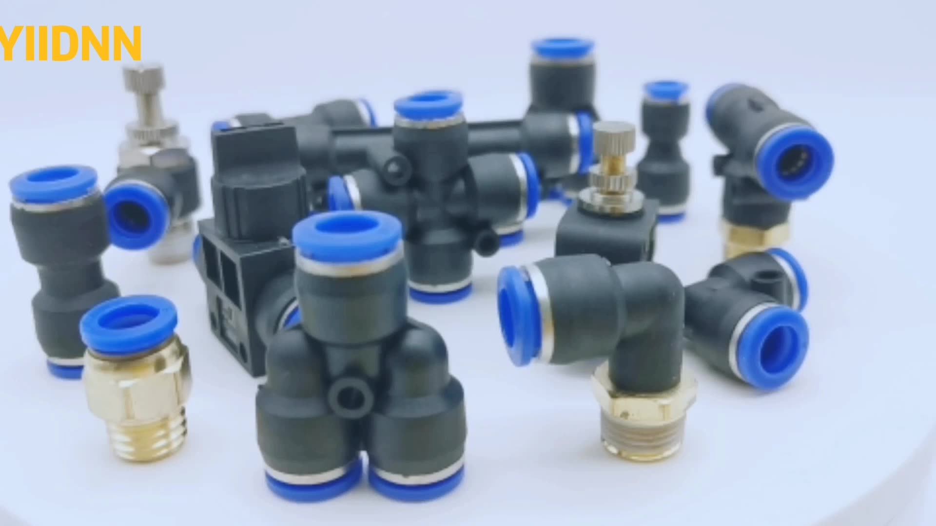 Y字型パイプ継手 PW空気接続 4/6/8/10/12/16mm用プラスチック 