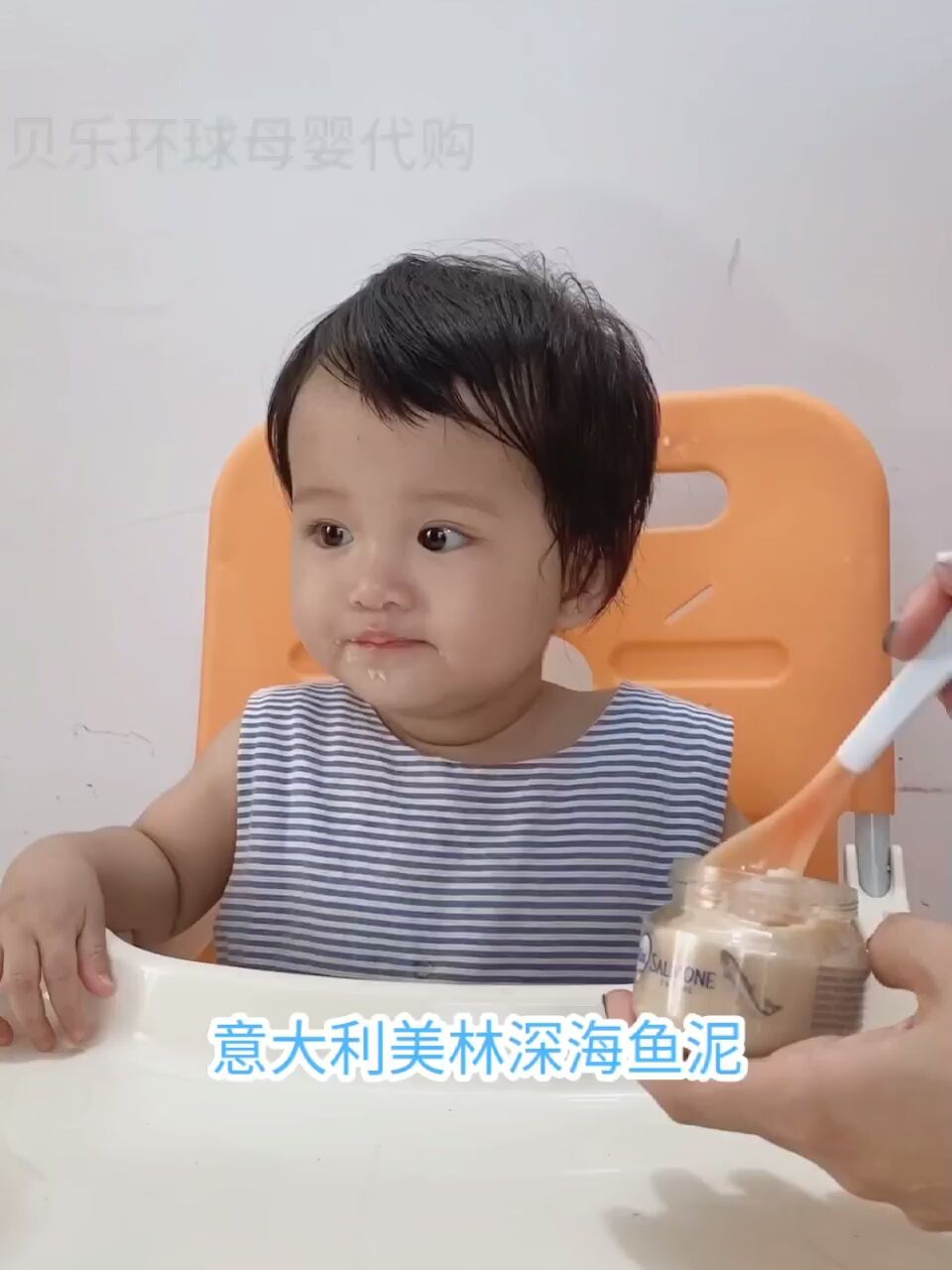 Italy Mellin Baby Baby Food Cod Nutrition Meat Puree Protein Supplement 4 bottles