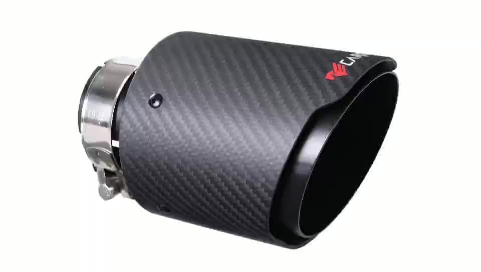 Carmon Customized Logo Straight Edge Black Coated Matte Carbon Fiber