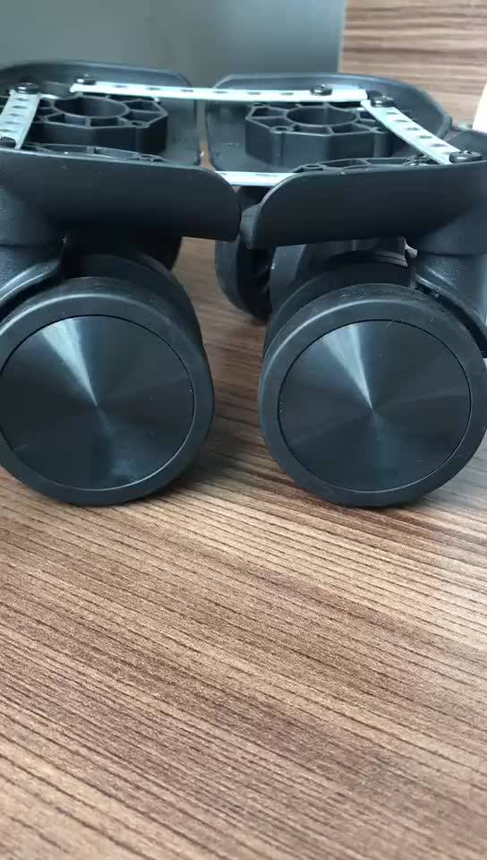 360 Degree Turn Detachable Trolley Wheels Luggage Trolley Wheel Retractable Trolley Luggage