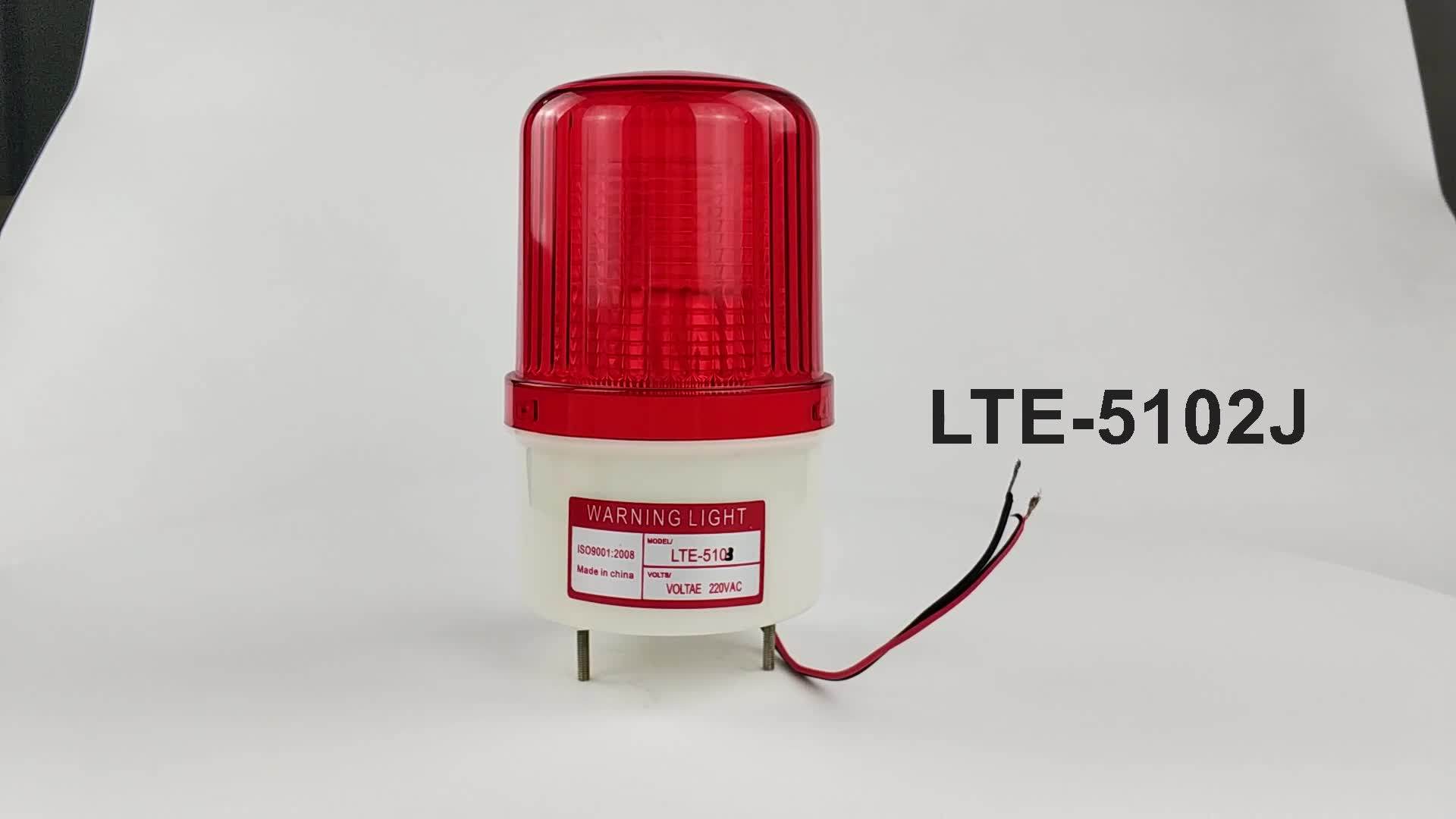 Lte5101 Dc12v/24v Halogen Car Emergency Rotary Safety Warning Light