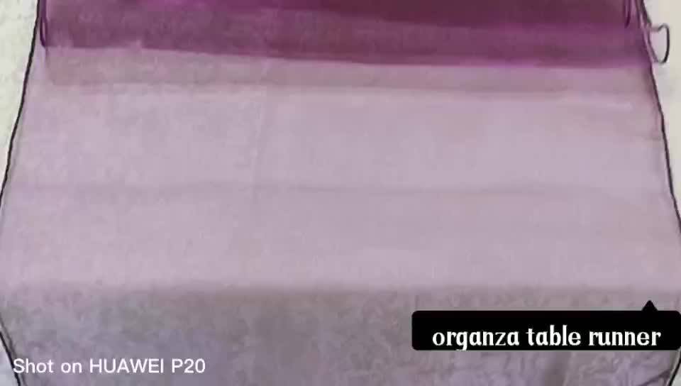 Organza Table Runners For Wedding Round Tables Decoration Buy Table