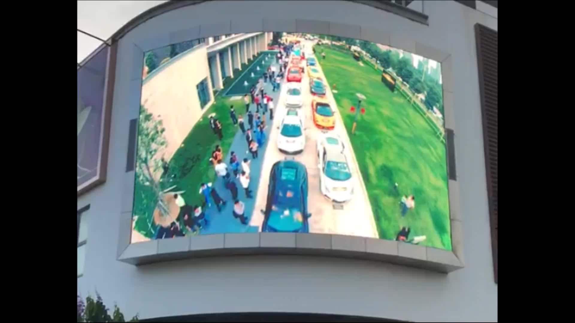 P5 Big Size Outdoor Curve Led Tv Electronic Advertising Led Flat Display Screen Buy Big Size
