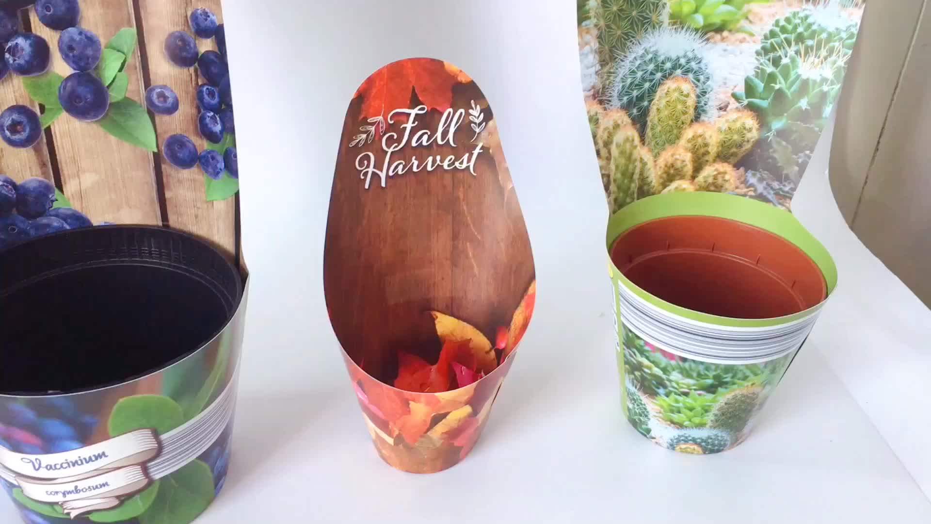 Plastic Plant Pot Cover Buy Garden Work Pot Cover,Pp Plant Pot Cover