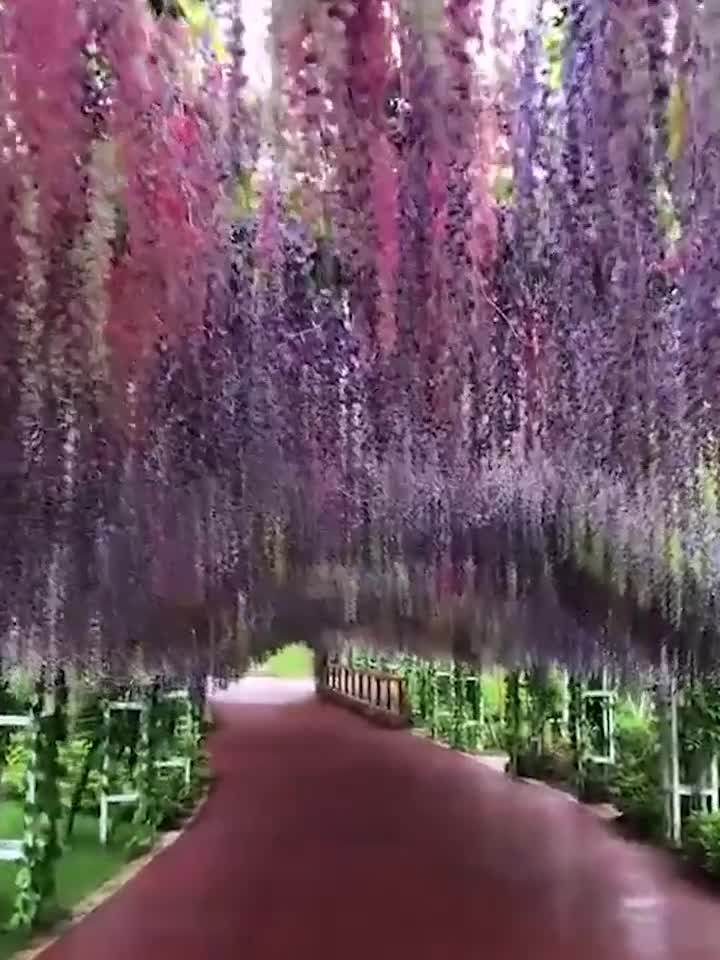 Wholesale Products Fabric Flower 6ft Ceiling Hanging Home Decoration