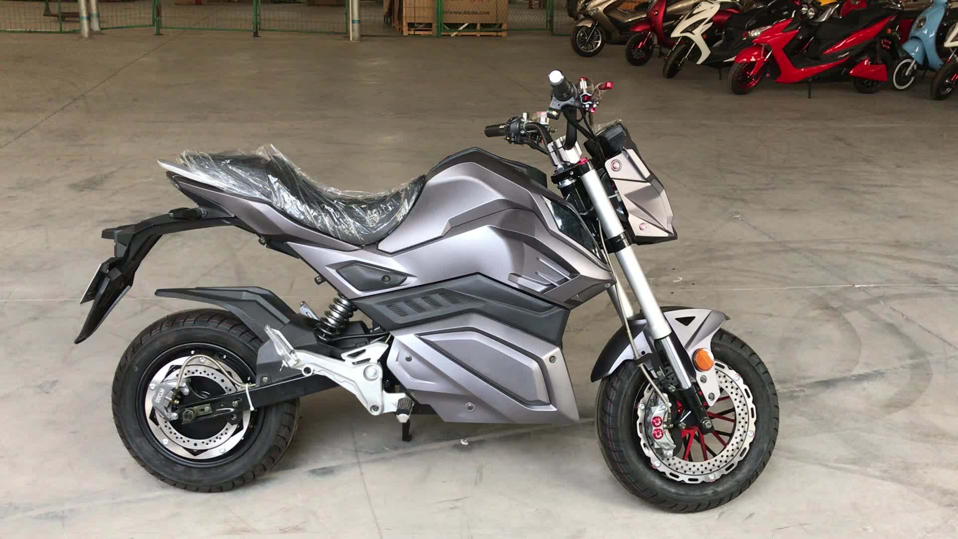 Adult Electric Motorcycle 2000w Electric Motorcycle 72v Motorcycle