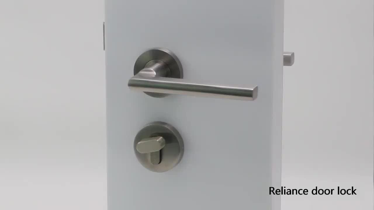 Modern Stainless Steel Bedroom Pull Handle Gold Color Indoor Door