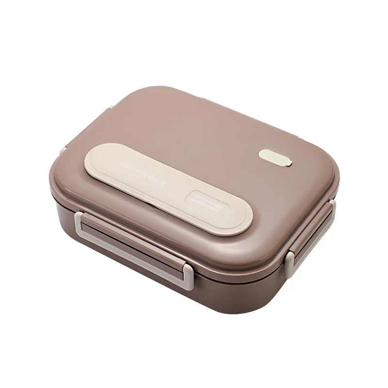316 Stainless Steel Insulated Lunch Box for Office Worker Primary School Students Children's Bento Box Divided Canteen Plate