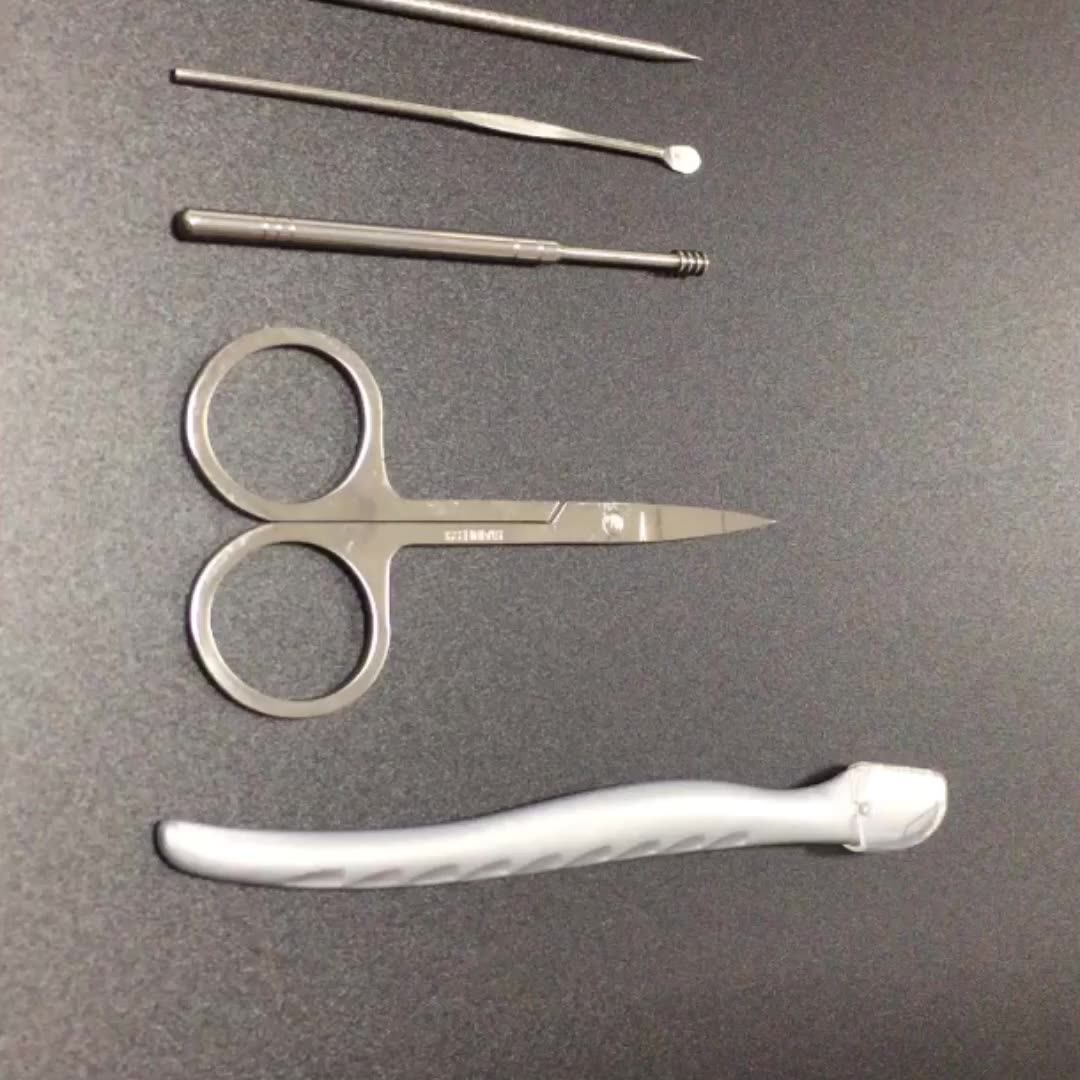 Professional Grooming Kits,Nail Care Tools With Luxurious Travel Case