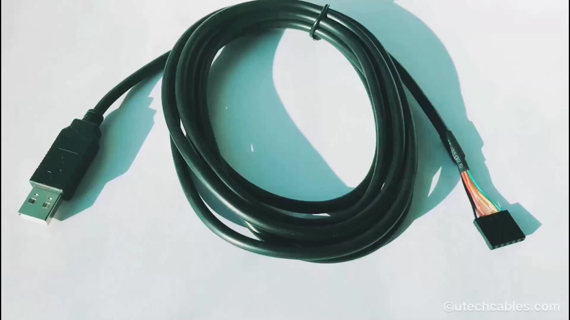 Factory Ftdi Ft232 5v 6 Pin Usb To Ttl Serial Cable Converter For