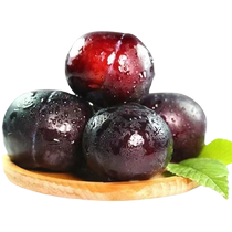 Seasonal Fresh Yellow Meat Black Bolin Plums 100 Tonic