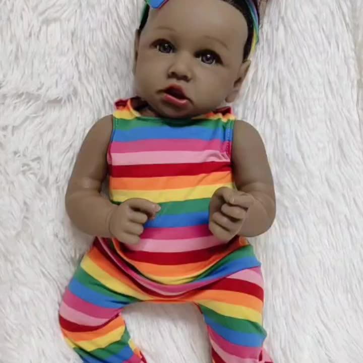 22'' Twin Sisters Kids Reborn Lover Toddler Baby Doll Girl,Quality