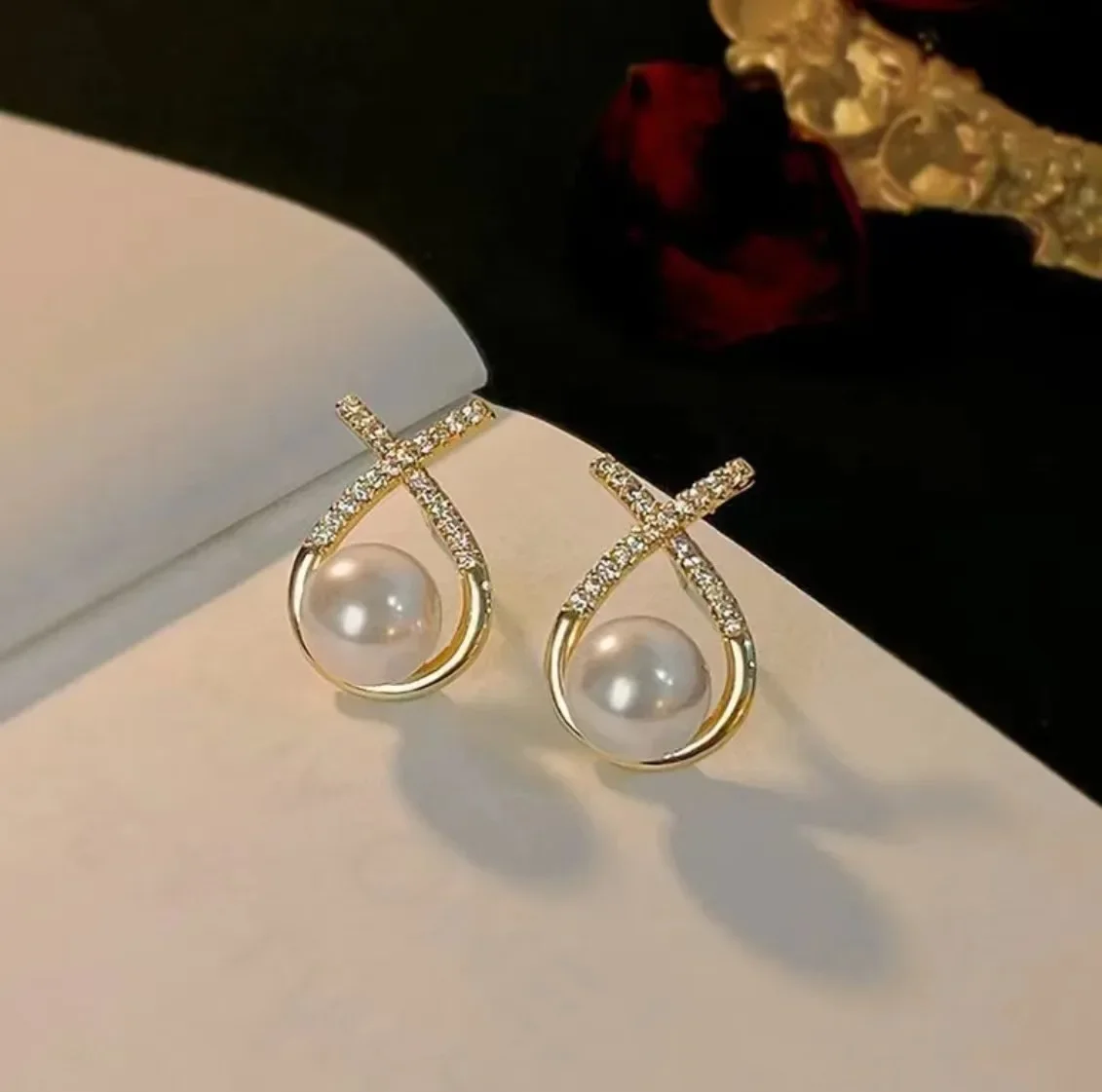 Серебряная игла из жемчица, летние изящные серьги, серебро 925 образец, стиль высокого качества, лакшери стиль, интернет‑слав, французский стиль