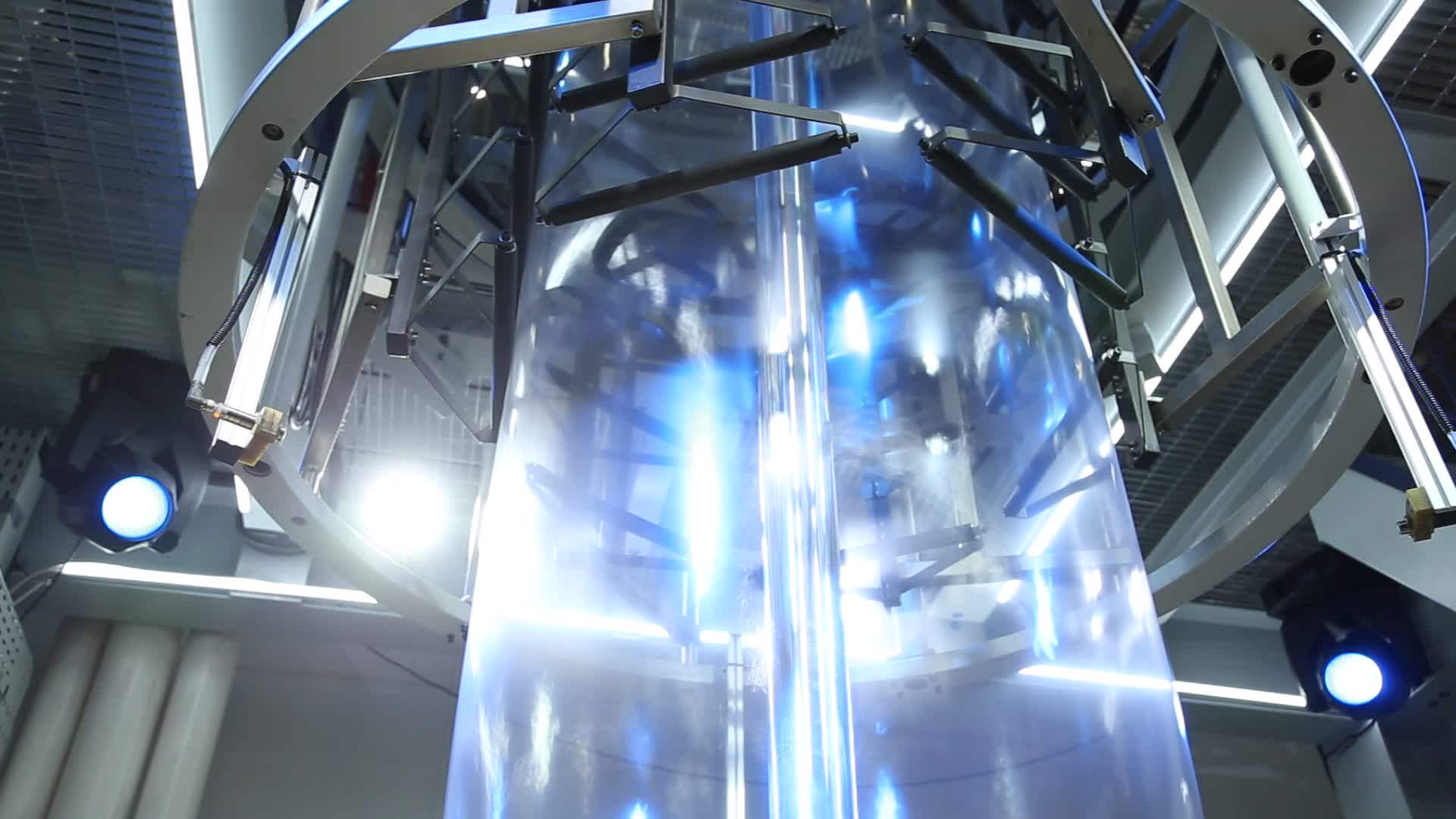 Multilayer Blown Film Extrusion Machine - Buy Polyethylene Plastic Film ... Blown film extrusion machine