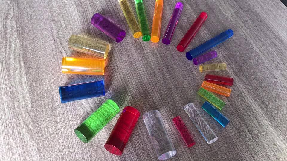 Custom Green Fluorescent Color Pmma Acrylic Rod Buy Fluorescent