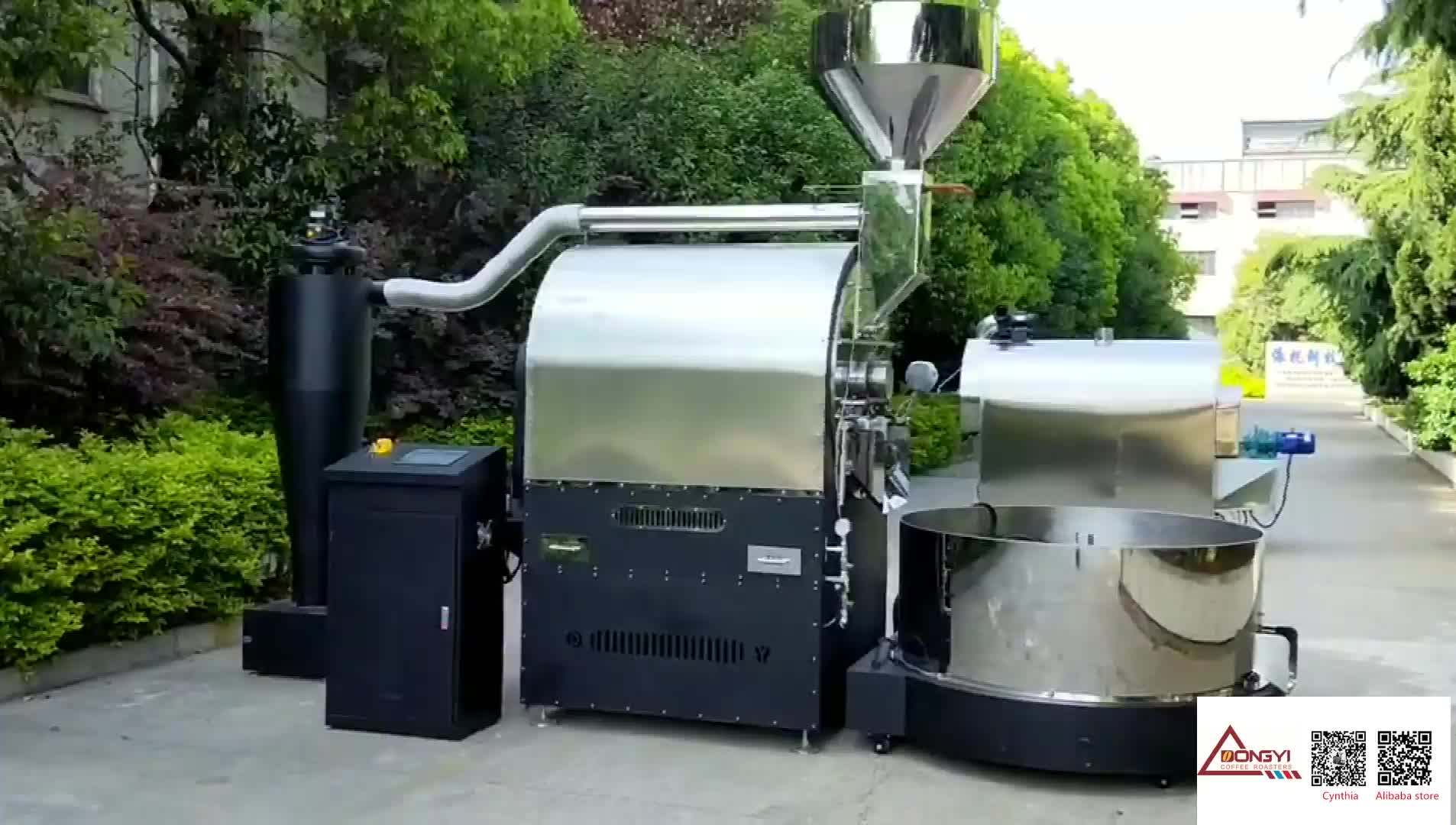 Dongyi Turkey Style Industrial Coffee Roaster 50kg 60kg Coffee Roasting