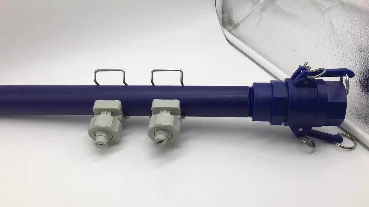 Plastic Clamp Water Plastic Spray Nozzles For 1inch D14mm Pipe Buy