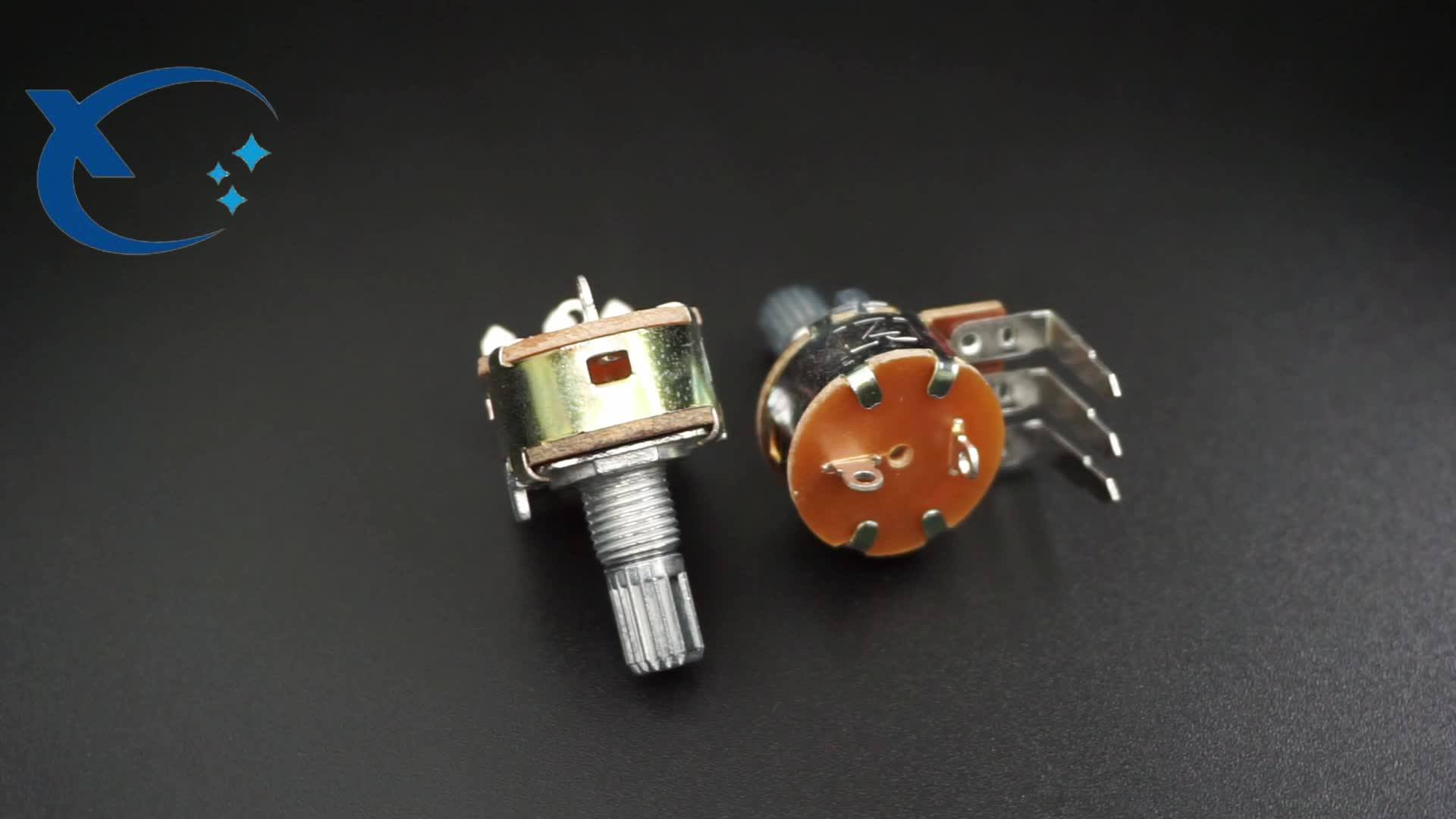 Good Quality Rk163ns 148 Linear Rotary Potentiometer With Switch For