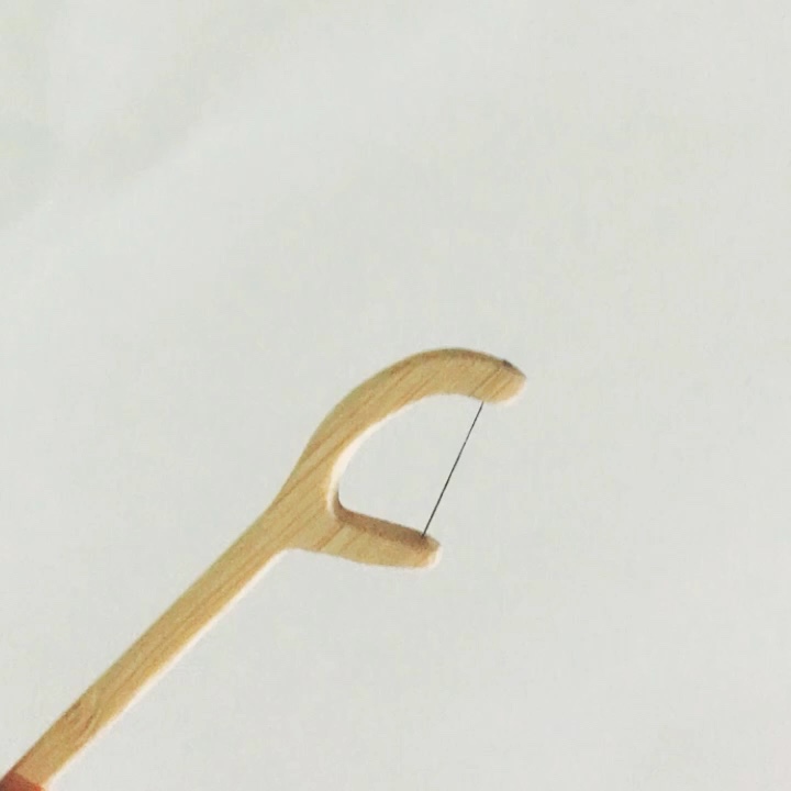 Organic Vegan Sustainable Ecofriendly Bamboo Dental Floss Pick Pack