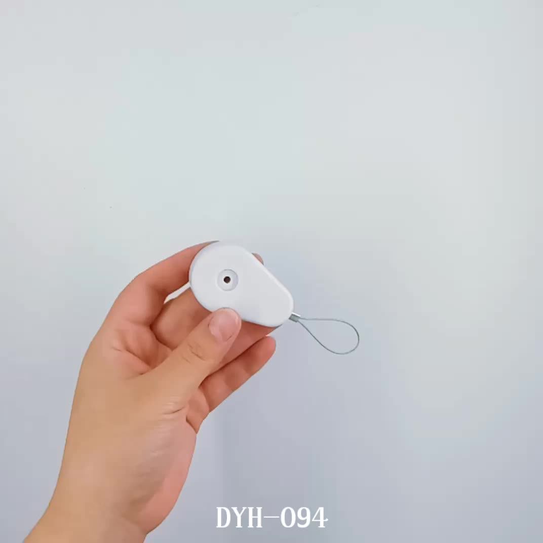 Cuboid Retractable Anti Theft String With Alarming Function For