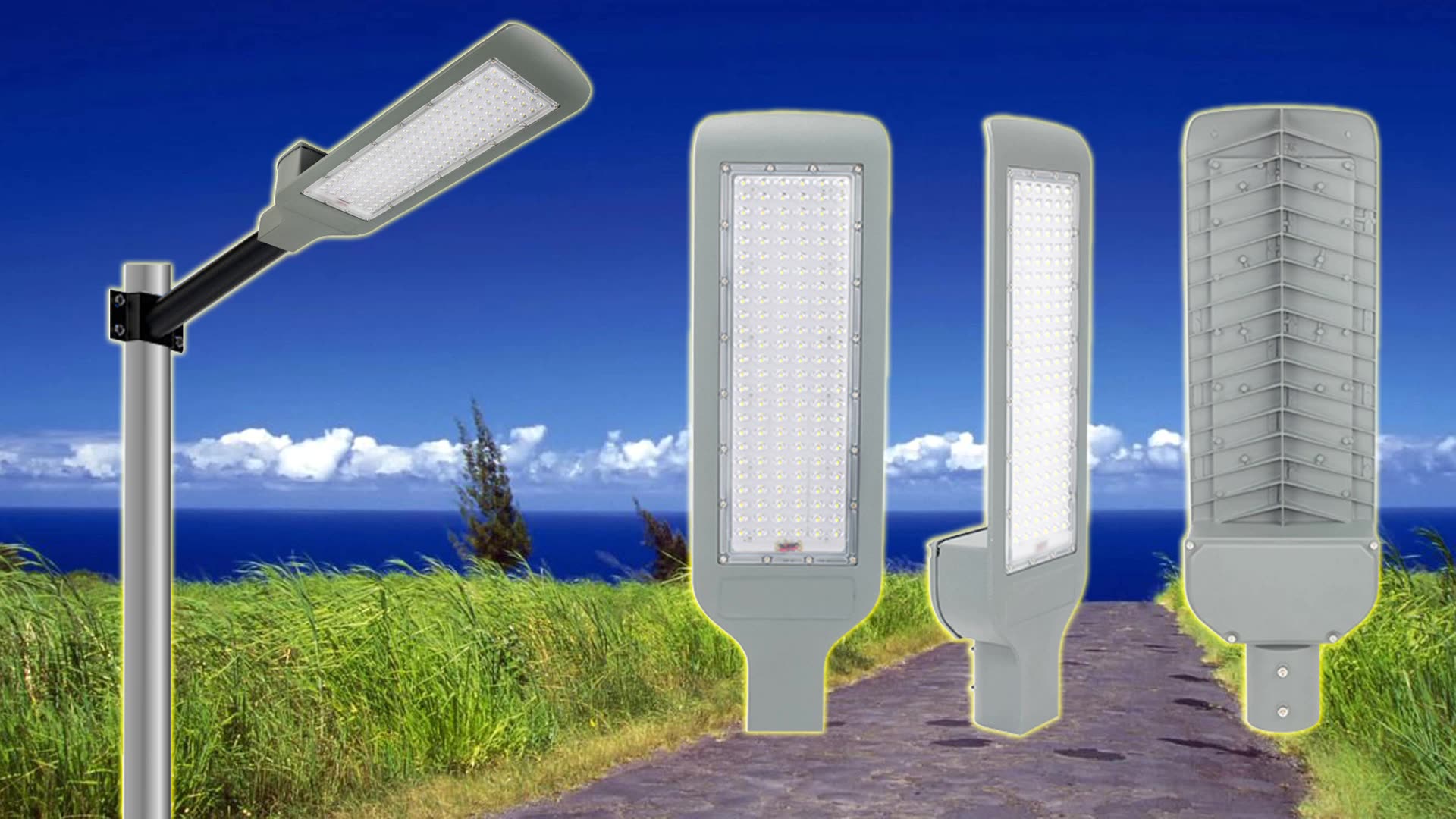 Super Power 60 Watt Street Light Aluminum Die Casting High Quality