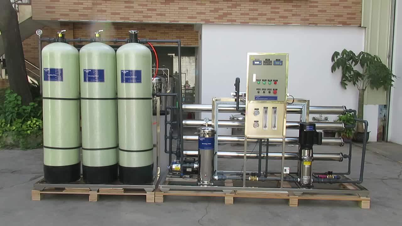 Underground Reverse Osmosis Water Purification Machines 2000lph Ro
