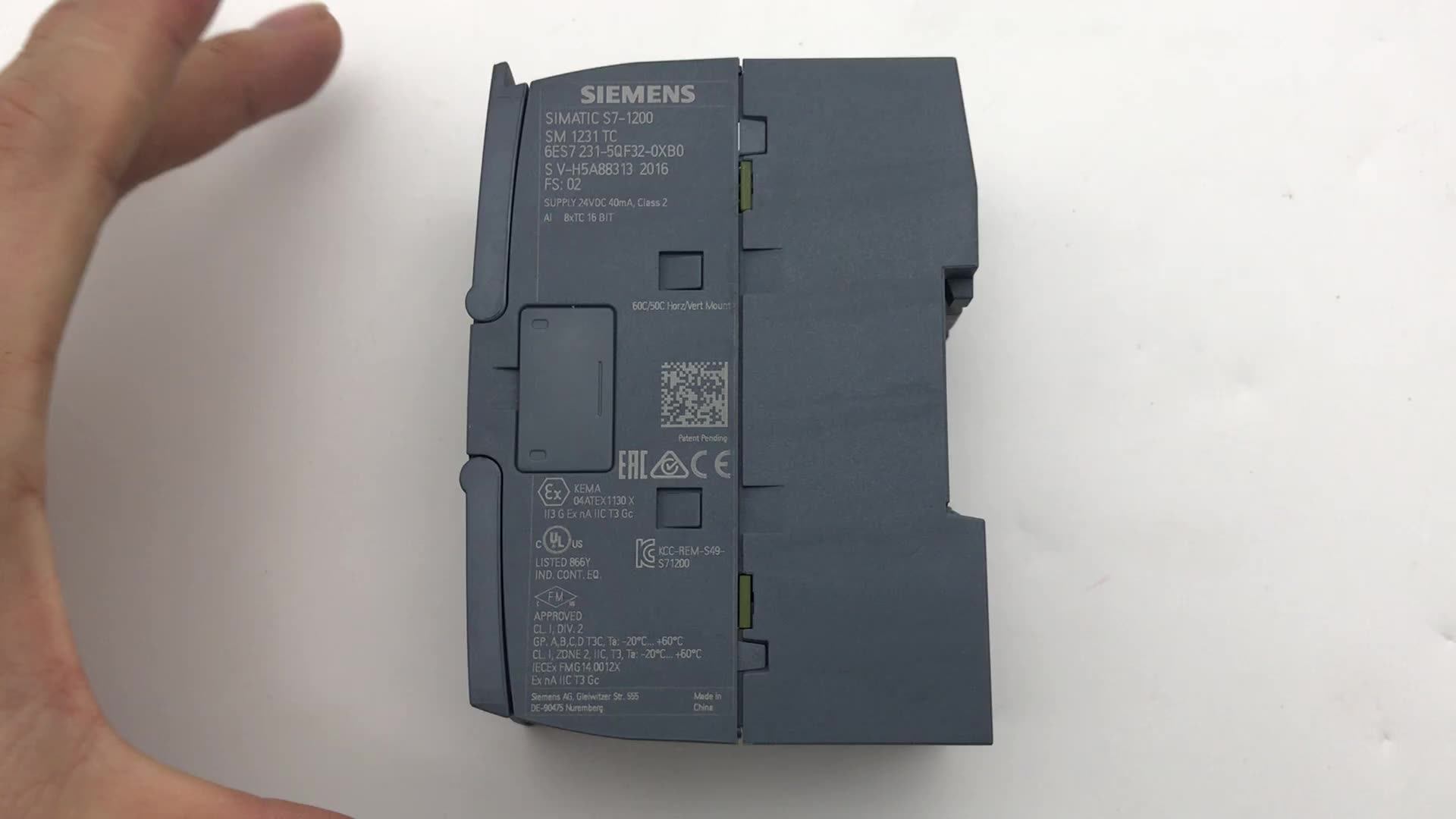 Siemens S7 1200 Plc Sm 1231 Input Module 6es7231-5qf32-0xb0 - Buy