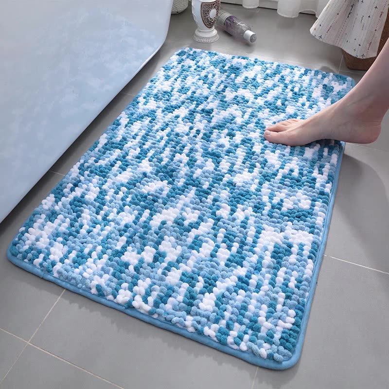 Factory Wholesale Chenille Looped Super Water Absorbent Bath Rugs And Bath Buy Chenille Bath